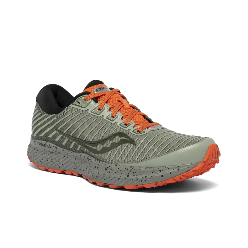 Saucony Guide 13 Guide 13 TR Support Low Top Running Shoes Men's Gray-2