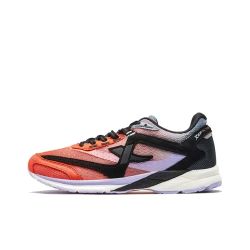 XTEP Race 160 Cushioning Wear Resistant Low Top Running Shoes Women's Orange Gray