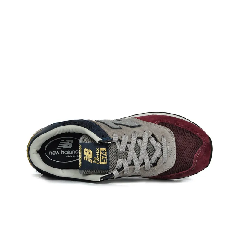 New Balance 574 Red/Grey/Blue-2