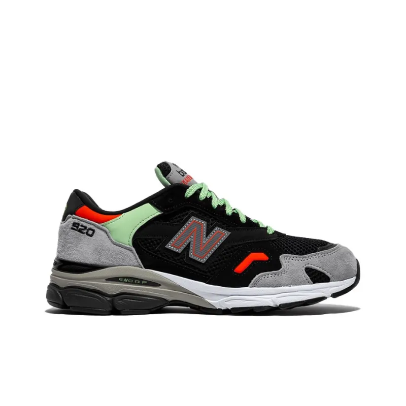 New Balance 920 Black Grey Mint-1
