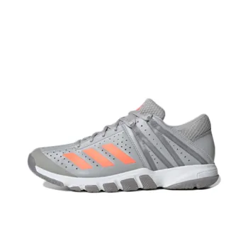 Adidas Wucht P5 Cushioned Slip-Resistant Lightweight Low-Top Running Shoes Men's Silver Gray Orange
