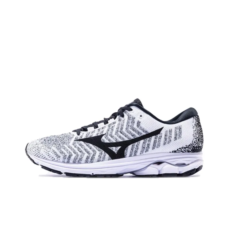 Mizuno Wave Rider Waveknit 3 'Black Grey'-0