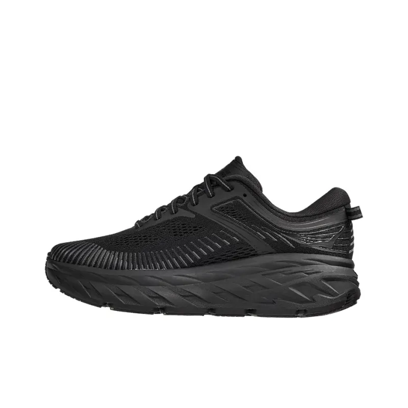 HOKA ONE ONE Bondi 7 Wide 2E 'Triple Black'-0