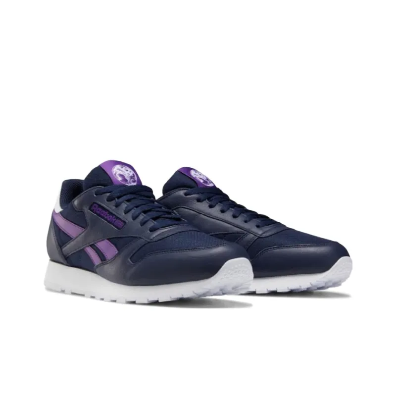Reebok Classic Leather Vector Navy Purple-2