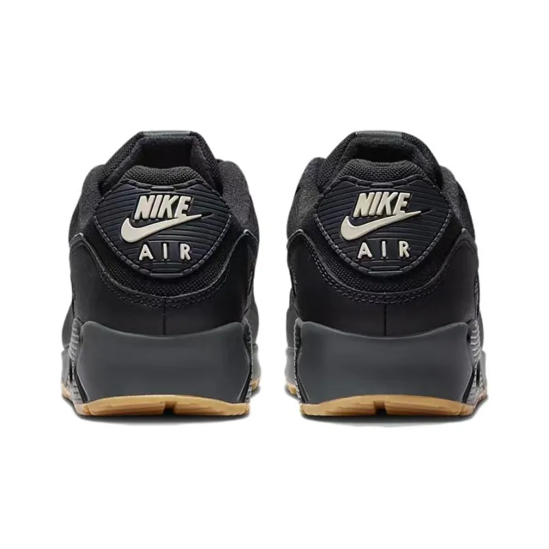 Nike Air Max 90 Black Smoke Grey Gum Reflective-4