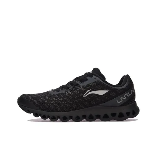 LINING Li Ning Arc Running Shoes Men Low-Top Black