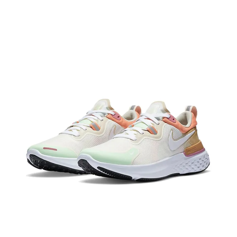 Nike React Miler 'White Yellow' Women's-2