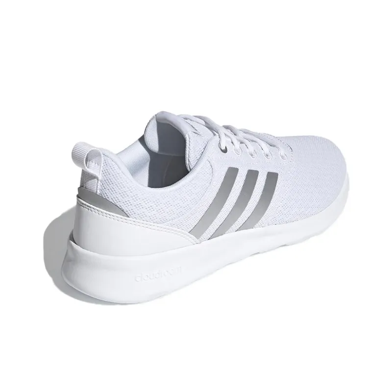 Adidas Qt Racer 2.0 White Silver Metallic Women's-3