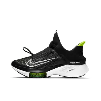 Nike Air Zoom Tempo Next% FlyEase Black White Volt