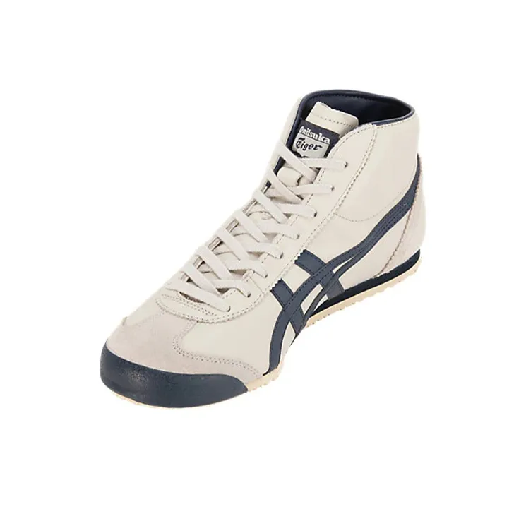 Onitsuka Tiger Mexico Mid Runner 'Creamwhite Dark Blue'-2