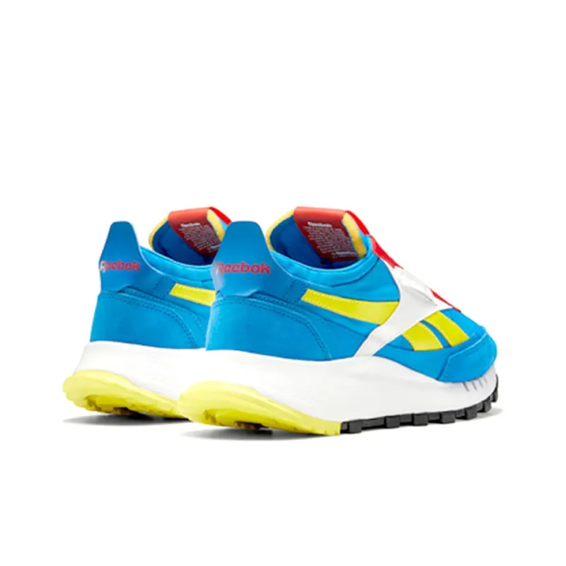 Reebok Classic Leather Legacy Dynamic Blue Yellow-3