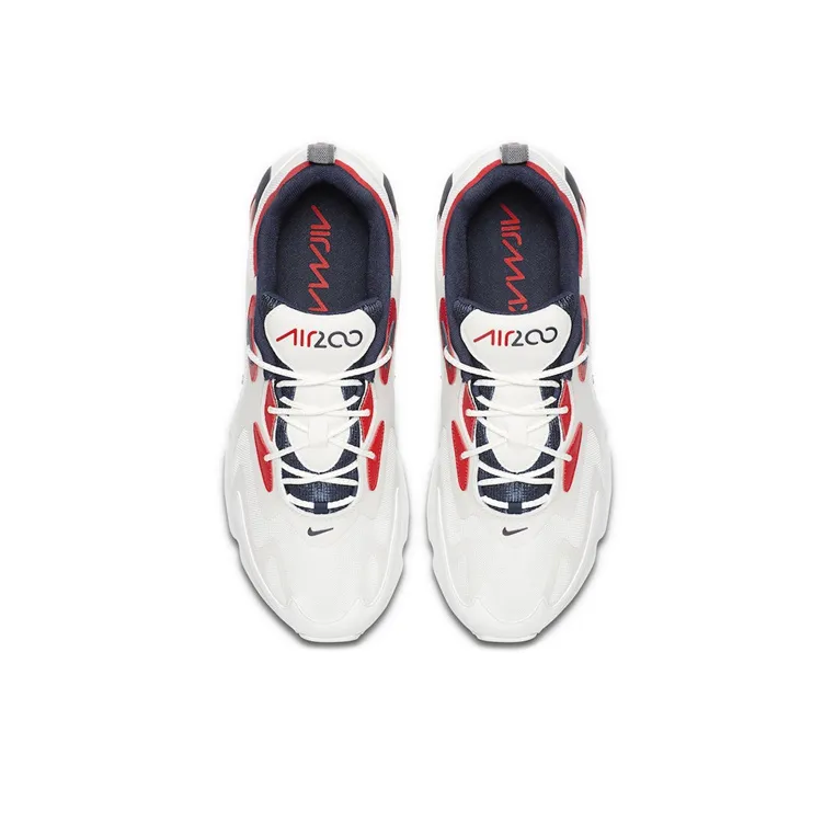 Nike Air Max 200 White Red Obsidian-3