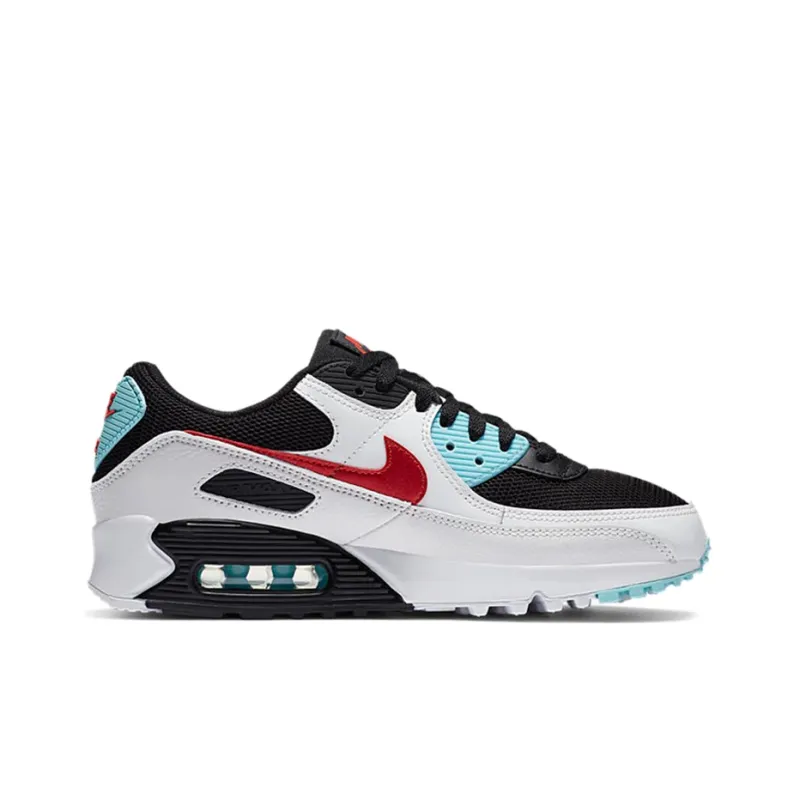 Nike Air Max 90 Aqua Red White Black Women's-1