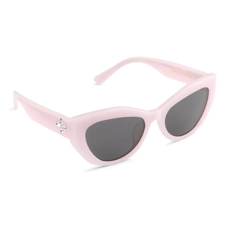 PROTAGO Acetate Imported Crystal Butterfly Sunglasses Unisex-2