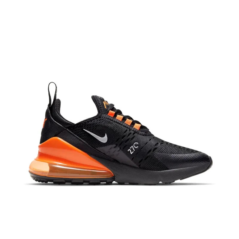 Nike Air Max 270 GS 'Black Total Orange' GS-1