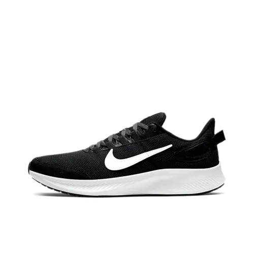 Nike Run All Day Running Shoes Men Low-Top Black/White