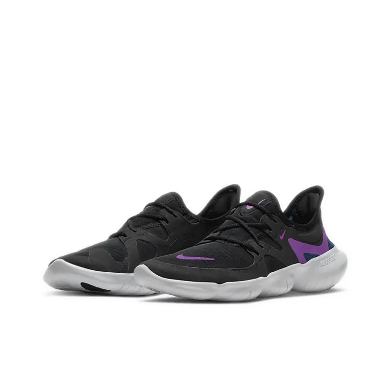 Nike Free Rn 5.0 'Black Vivid Purple' Women's-2