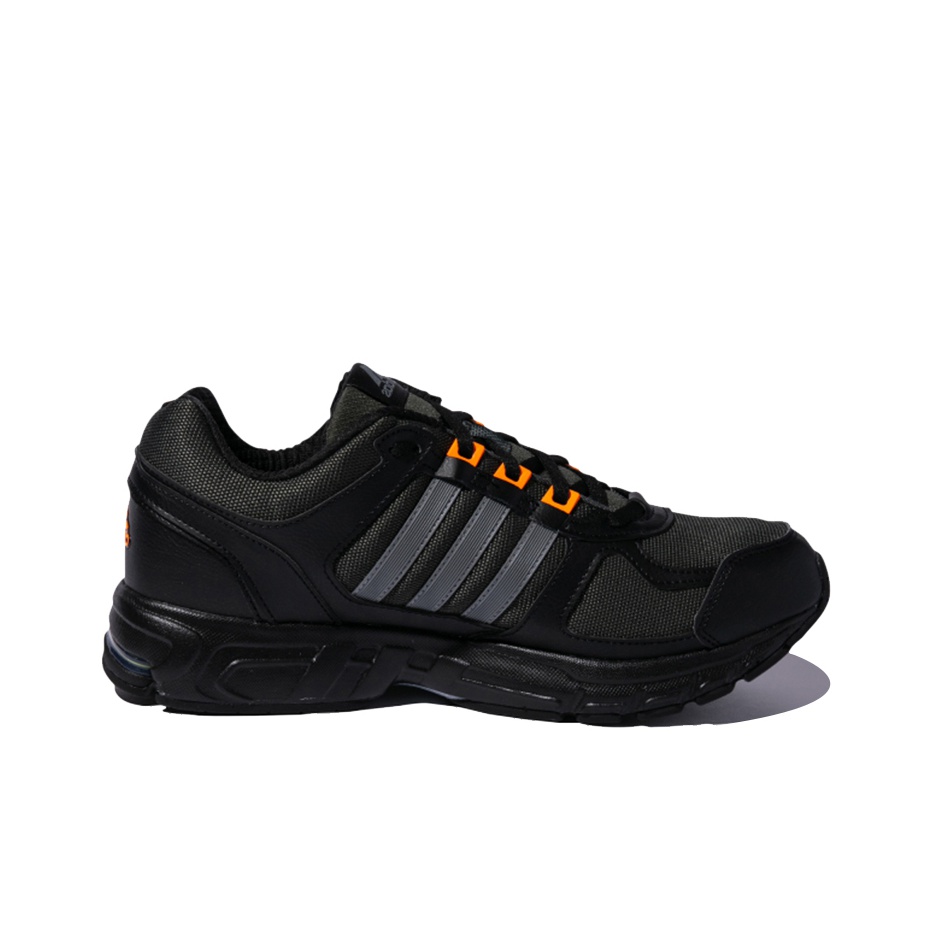 Adidas Equipment 10 Running Shoes Men Low Top Black Grey Orange POIZON