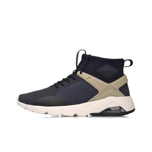 LINING Running Shoes Unisex Mid Top Blue/Umbra