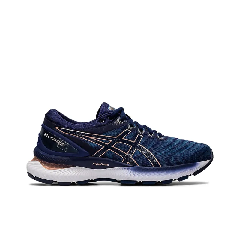 Asics Gel Nimbus 22 'Grey Floss Peacoat' Women's-1