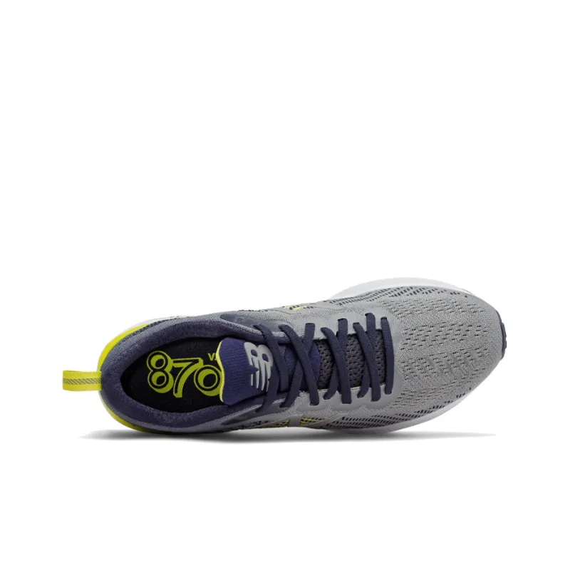 New Balance 870v5 Grey/Yellow/-2
