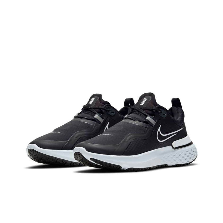 Nike React Miler Shield 'Black Pure Platinum' Women's - POIZON