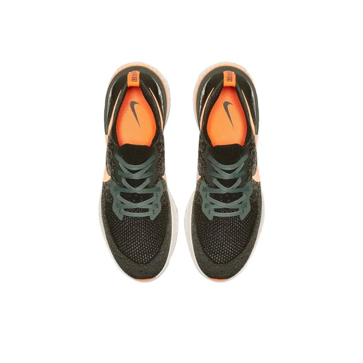 Nike Epic React Flyknit 2 'Black Orange'-3