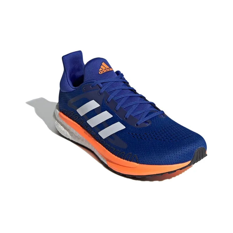Adidas Solar Glide 3 Running Shoes Men Low-Top Blue/White/Orange-2