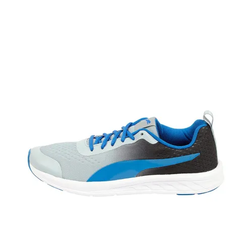 PUMA Radiance IDP Cushioned Wear-Resistant Lightweight Low-Top Running Shoes Women's Gray Blue Black
