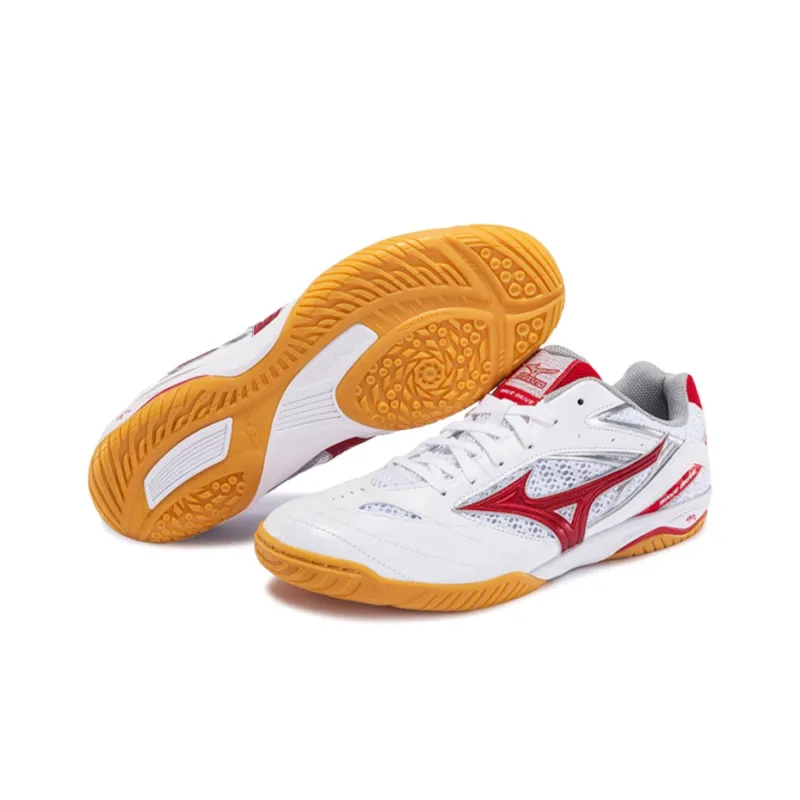 Mizuno Drive 8 White/Red-4