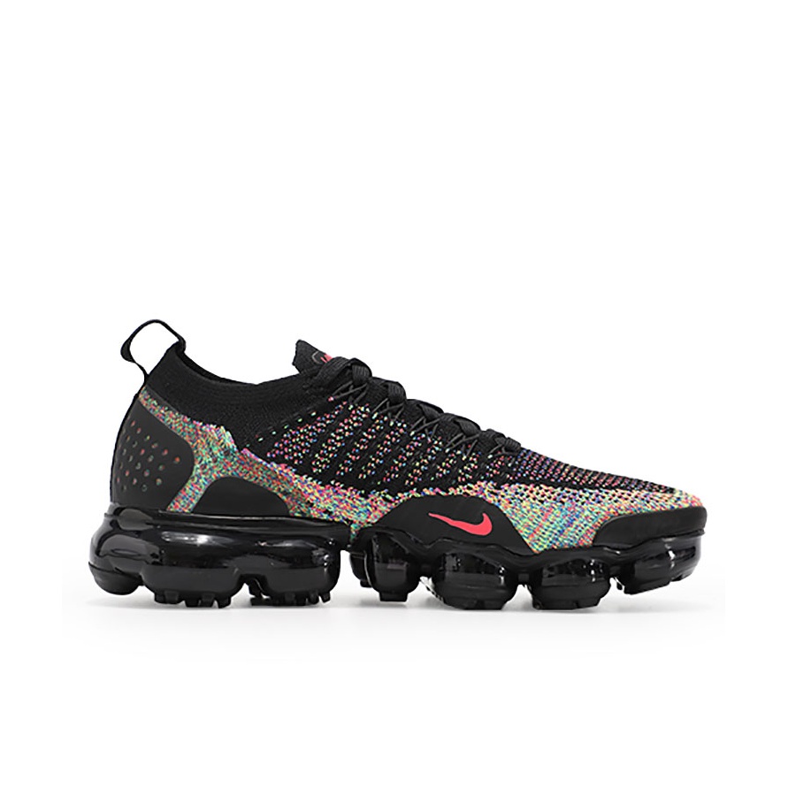 Nike Air VaporMax Flyknit 2 Black Multi Color Women s POIZON