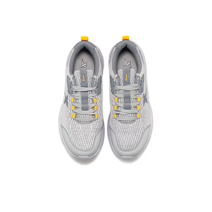 XTEP Breathable Low-Top Running Shoes Men's Gray-1