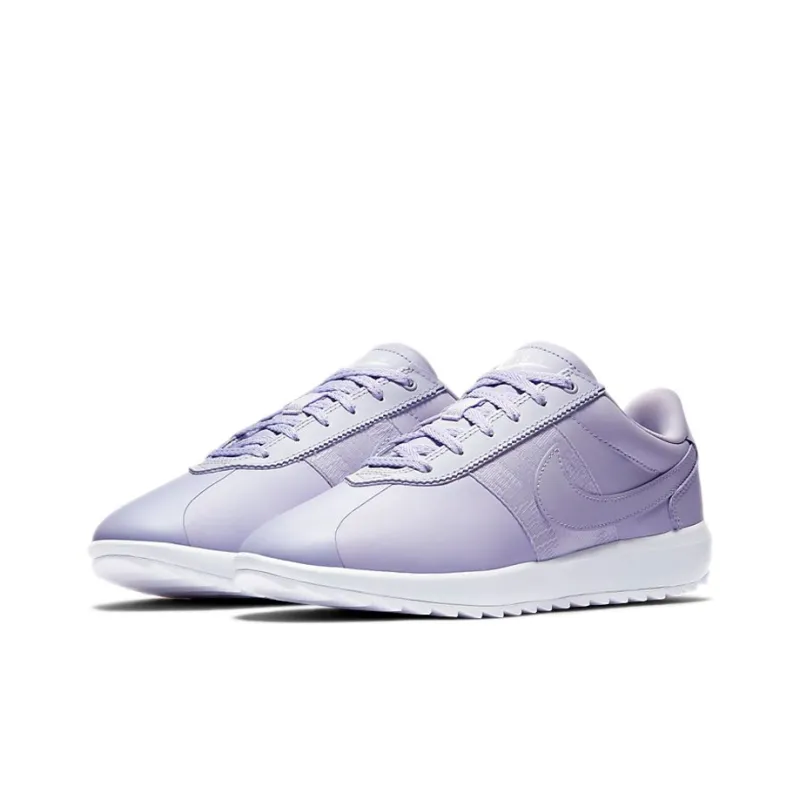 Nike Cortez Golf Shoes Purple/White Women's-2