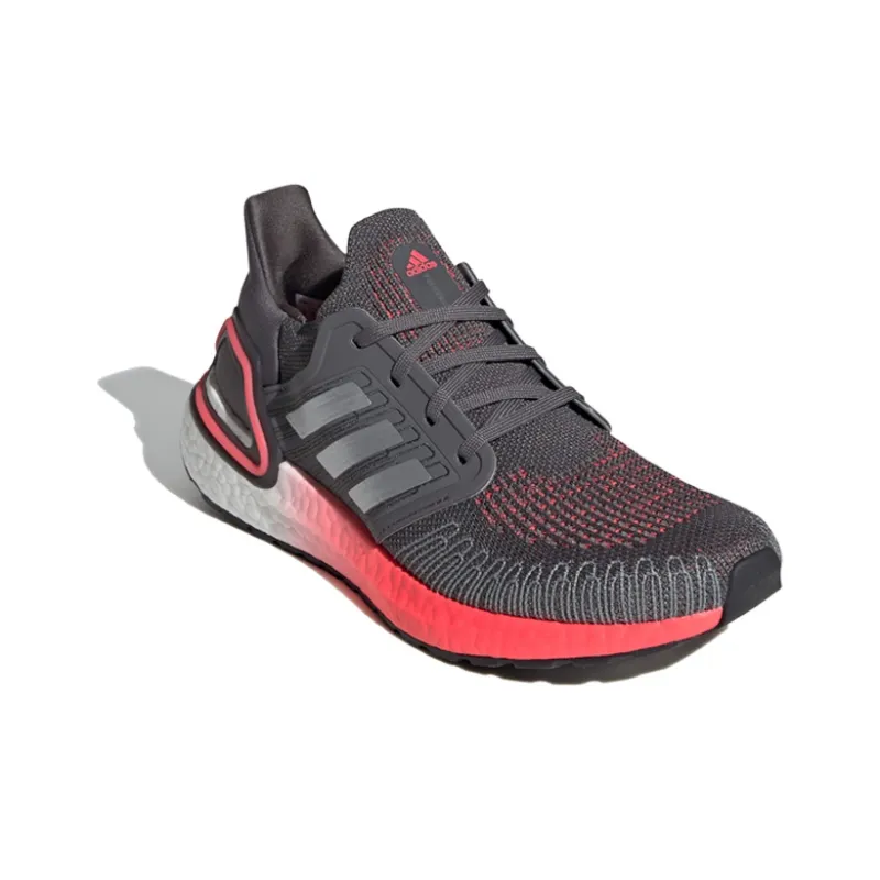 Adidas Ultra Boost 20 Grey Silver Metallic Women's-2