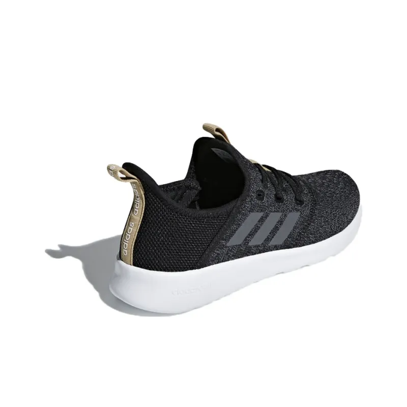 Adidas Cloudfoam Pure Shoes Black/White Women's-2