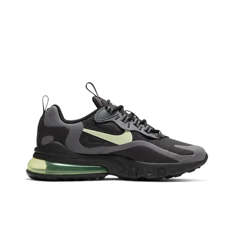 Nike Air Max 270 React Black Barely Volt GS-1