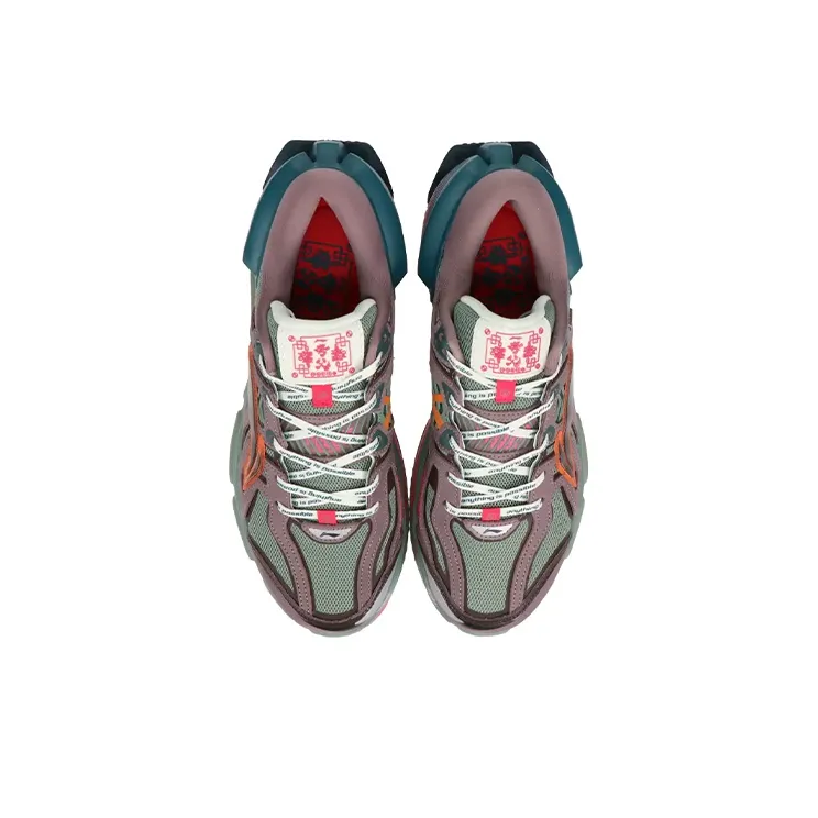 LiNing PFW S/S Collection | Sun Chaser Kua Fu Men's - Green/Purple-3