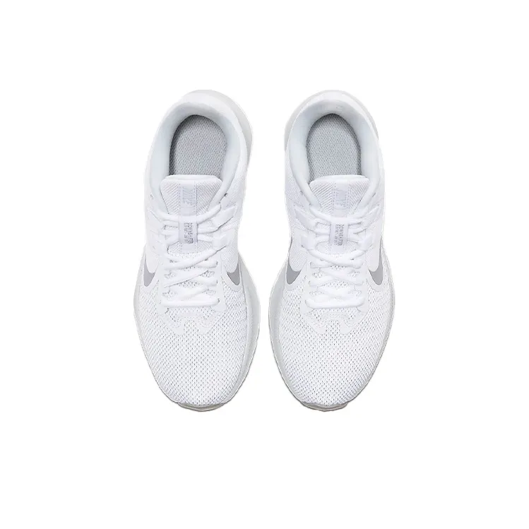 Nike Downshifter 9 Low Tops Knitted White Women's-3