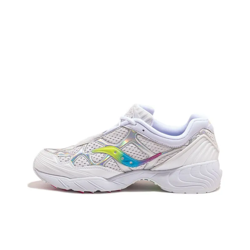 saucony Grid Web Iridescent White-0