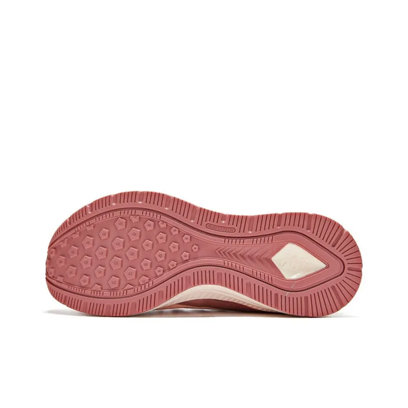 361° Rain Screen Q-Bounce Rain Screen Abrasion-Resistant Low-Top Running Shoes Women's Pink-3