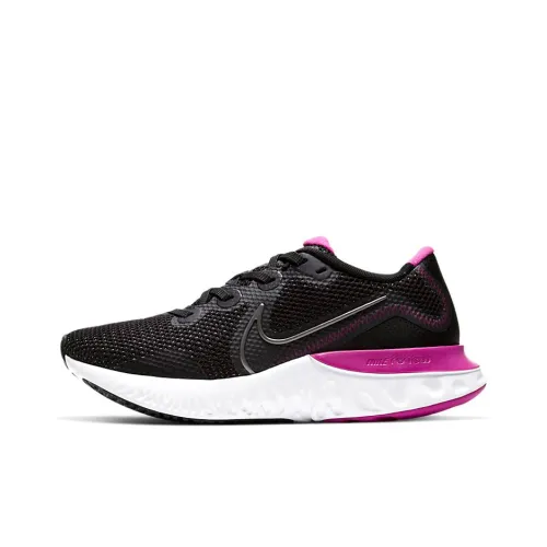 Nike Renew Run Black White Women's