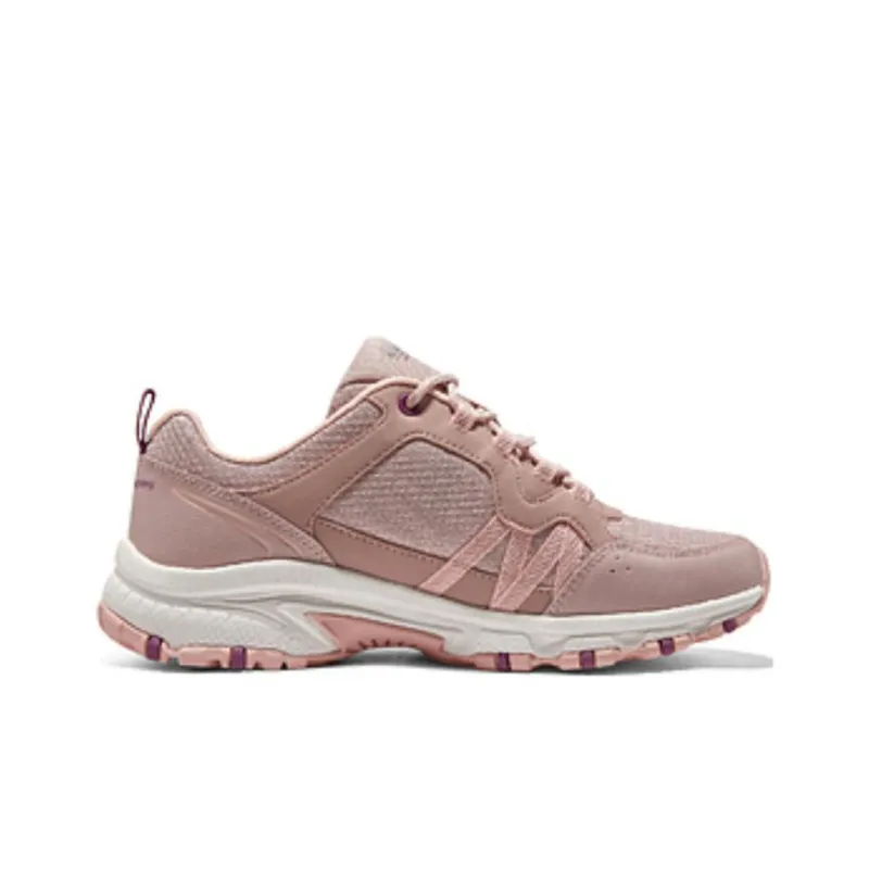 Skechers Hillcrest Anti Slip Wear Resistant Low Top Outdoor Shoes Women's Rose Red-1