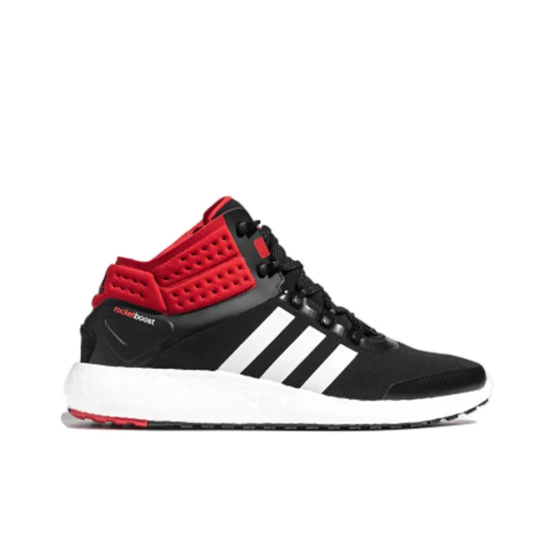 Adidas Rocketboost Mid Black/Red/White-1