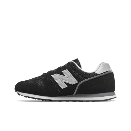 New Balance NB 373 Running Shoes Unisex Low-Top Black/Silver