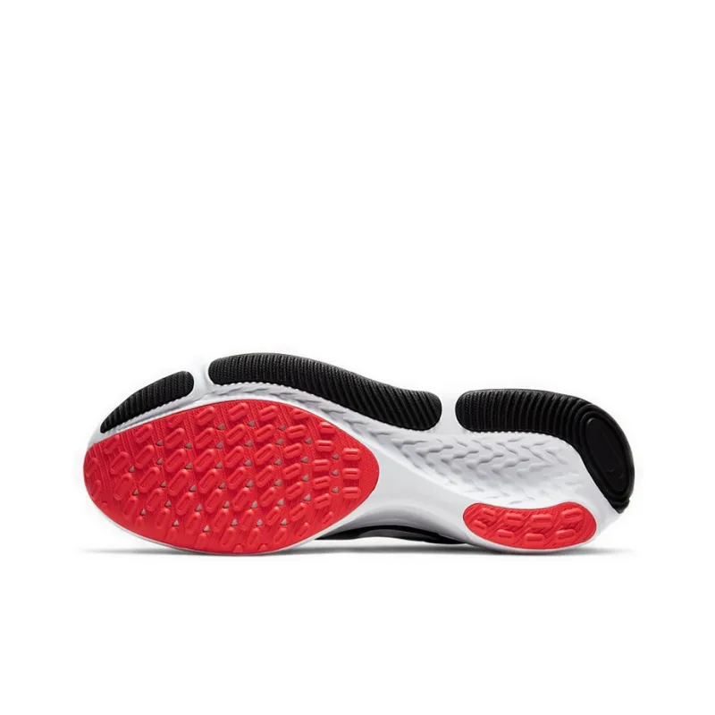 Nike React Miler Black Laser Crimson-5