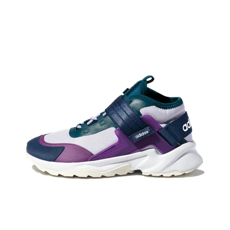 Adidas Neo 20 20 FX Breathable Low Top Marathon Running Shoes Women's Blue Purple-0
