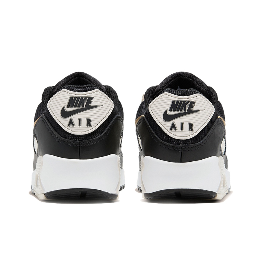 T*様 @3703 NIKE Air Max 90 ブラック/ゴールド/ホワイト Nike Air Max 90 White/Black/Gold Shoes Mens Size US 8-13