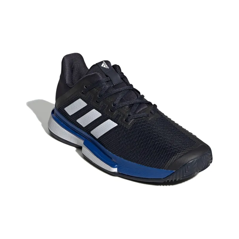 Adidas Solematch Bounce Clay Court Dark Blue/White-2