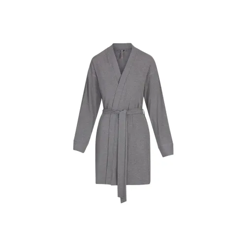 Skims Velvet Jacket Women's Gray