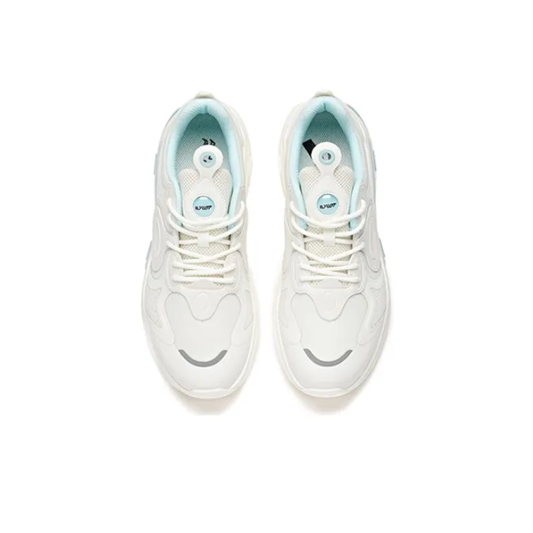 Anta Low Top Running Shoes Men's White Blue Elastic Berry-2